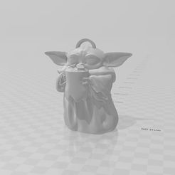 knkk.jpg Archivo STL Yoda con Fernet Destapador・Diseño de impresora 3D para descargar, danymifi1905