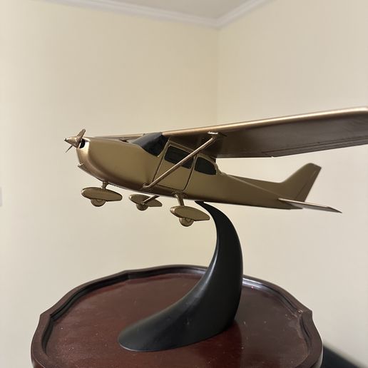 Airplane Cessna 172 Scale 1/50