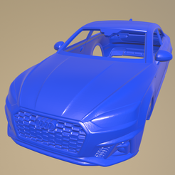 e10_013.png STL-Datei Audi S5 Coupe 2020 PRINTABLE CAR BODY・Design für 3D-Drucker zum herunterladen