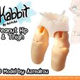 hip-peanut.jpg [KABBIT ADDON] By Azrealrou - Hip Joint (Peanut hip + Thigh for more sitting range of motion) - (For FDM or SLA Printing)