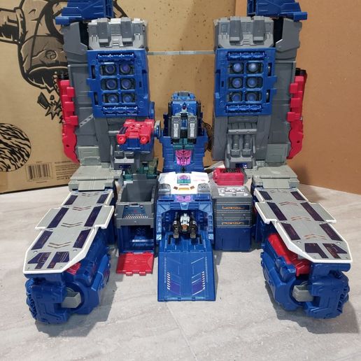 Fortress Maximus city mode parts 3D model