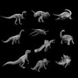 14.jpg Dinosaurs Collection - Bundle - Pack  ( 30 STL File )