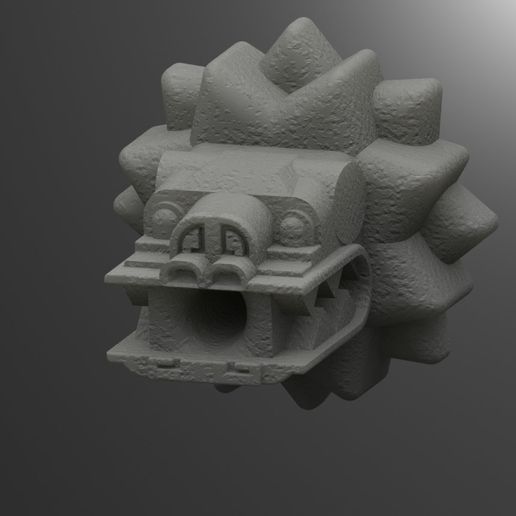 Quetzalcoatl Pipe 3D model