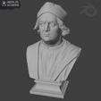 1000050141.jpg Busto de Cristóvão Colombo STL - Estátua de explorador histórico para impressão 3D