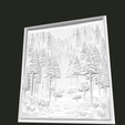 Screenshot-2023-10-27-at-3.35.15 PM.png Woods painting-like wall art in frame, 3D STL model