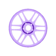 rpf1-2.stl Enkei RPF1 Wheel for model cars / rc cars deep dish / regular dish