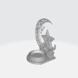 7.png Ramadan Crescent Moon Candle Holder – 3D Printable Islamic Table Decor