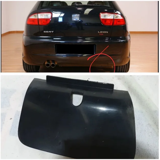 SEAT LEON 1M FR REAR TOW HOOK COVER - 3D model önizlemesi