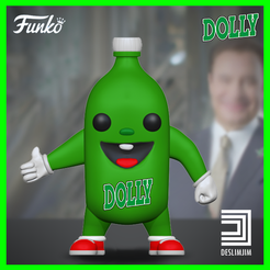 Dollynho-1.png Download file DOLLYNHO DOLLY - FUNKO POP • 3D printing template, deslimjim