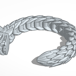 dragon1.png Descargar archivo STL Brazalete Dragón- Gratis hasa final Diciembre • Objeto imprimible en 3D, creates3Dgo