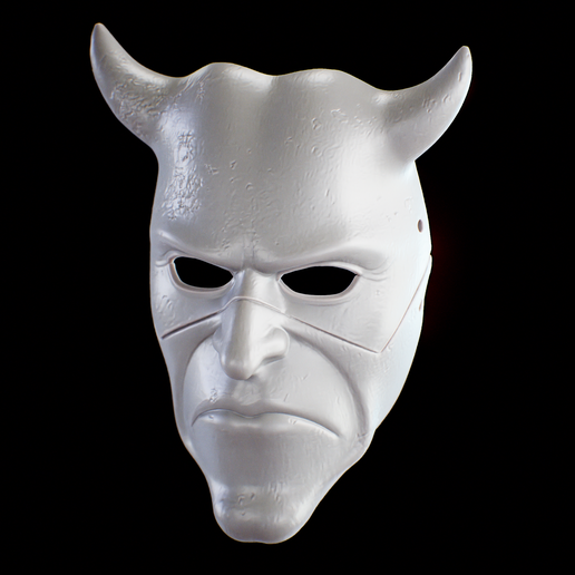 📞 The Grabber Frown Mask - The Black Phone - Fan Art - Angry Mask from ...