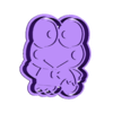 keroppi v1.stl KEROPPI COOKIE CUTTER
