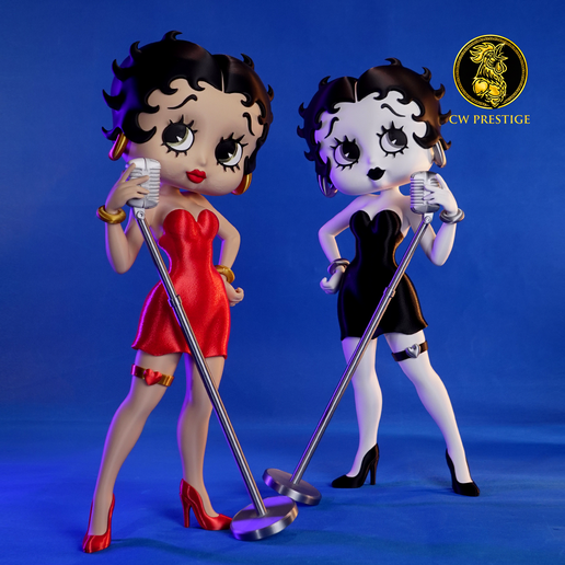 👾 Betty Boop – The Vintage Jazz Diva Edition | No AMS / Multi