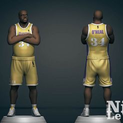 donatello-25.jpg Fichier STL Shaquille O' Neal imprimable en 3D 2・Design pour imprimante 3D à télécharger
