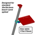 Catturac2.png Surfcasting Sand Pod Upgrade Kit 30x30x3 – Adjustable Side Table & Rod Holders