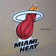 miami-heat-cartel-letrero-rotulo-logotipo-impresion3d-balon.jpg Miami Heat, sign, signboard, sign, logo, 3d printing, court, basketball, basketball, players