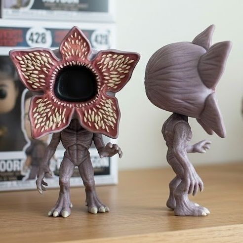 🔑 Demogorgon Funko + key chain・ 3D File for 3D printing・Cults