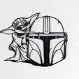 IMG_20220121_101155.jpg Archivo STL BabyYoda for Wall・Objeto imprimible en 3D para descargar