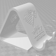 PORTACELULARSTARK2.png Archivo STL Porta Celular House_Stark・Plan imprimible en 3D para descargar