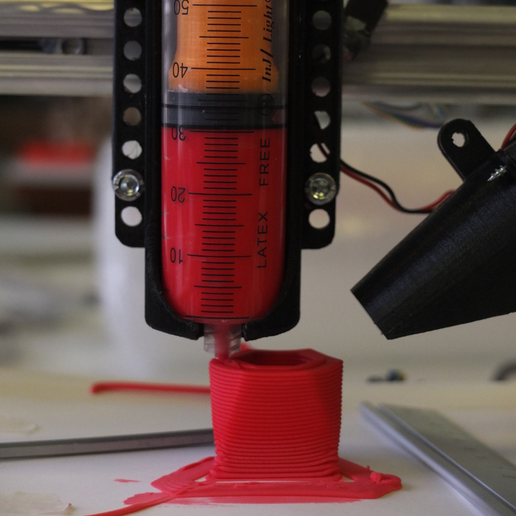 💉 60ml Syringe Extruder for Liquid Deposition Modeling - LDM・Free STL ...