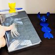 CuteA-LuckyC-BM-11.jpg Cute Alien & Lucky Cat Bookmarks 📚✨ 3D Printed Duo