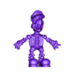 6_KOOPA_WITH_HOLLOW_FOR_KEYCHAIN_001.stl Archivo STL FLEXI TROOPAS HUESITOS KOOPA - SUPER MARIO BROS - NOT SUPPORT・Plan de impresión en 3D para descargar