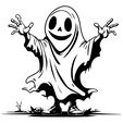 Fantome-1.jpg 5 SVG Files - Ghosts - Silhouettes - PACK 1