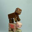 Pig-and-pigs-Minecraft-Dummy-13.jpg 威廉与木乃伊 13 - 铰接模型包 - 快乐食尸鬼版