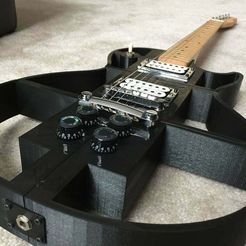 IMG_8288.JPG Archivo STL ¡¡¡Proyecto de guitarra eléctrica funcional !!!・Plan para descargar y imprimir en 3D