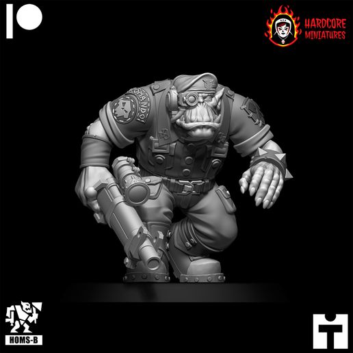 Head_1_3.jpg Kommando Orcs Retro Cabeças com boinas