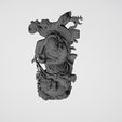 5.jpg Bodhidharma 3D STL file for printing, casting and molding