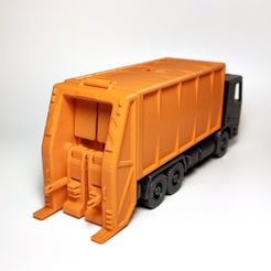 1.jpg Fichier STL Module Print-in-Place sur le camion à ordures・Modèle à télécharger et à imprimer en 3D