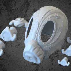 Cult-image01.png STL file Sandman Helmet・3D printable model to download, makermakeisan