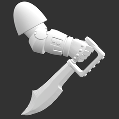 Schermata-2021-08-13-alle-19.46.54.png Free STL file warhammer 40k minotaur arm with spartan sword (kopis)・3D printing idea to download