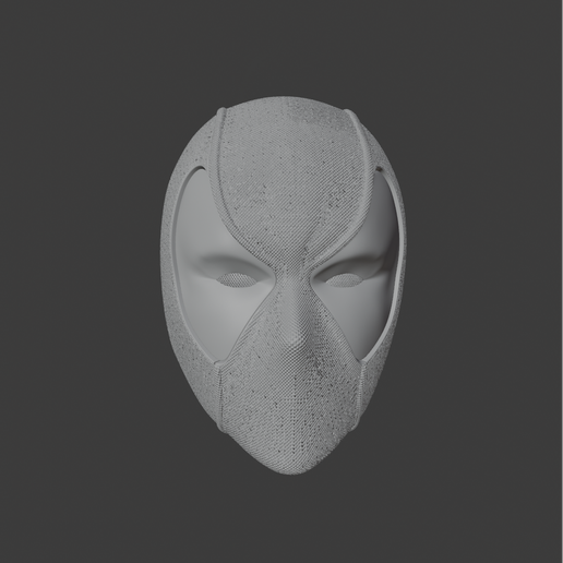 1_1.png Deadpool Mask with Detailed Texture and Magnets Slots / Deadpool - Mascara con Textura e Magnes