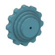 Respooler-Back-A.png Filament Re-Spooler, Drill Accessory for 3D Printing