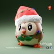 color-2-copy.jpg Santa Rowlet and tree ornament- presupported and multimaterial