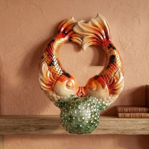 fish love ornament