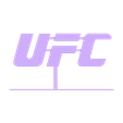 UFC-Logo-Stand.stl UFC Logo