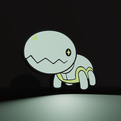 Pokemon Hoenn Shiny Trapinch #328 LED Lightbox / Night Light