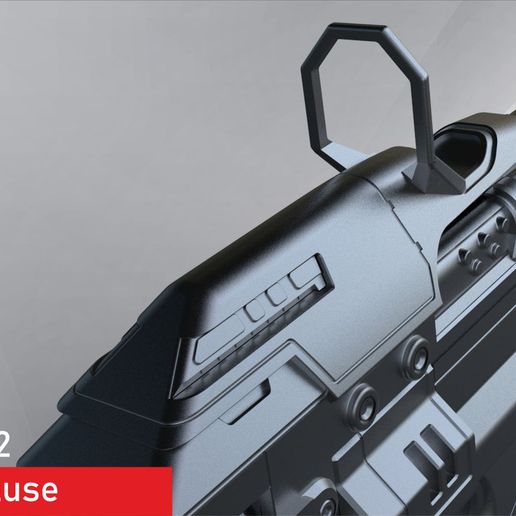 🔫 DESTINY 2 The Recluse Legendary energy submachine gun・ 3D