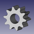 z10.png ANSI 25 // gear wheel // STL file
