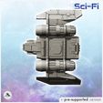 5.jpg Astral Falcon spaceship (1) - Future Sci-Fi SF Post apocalyptic Tabletop Scifi Wargaming Planetary exploration RPG Terrain