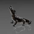 66.png Lowpoly Crocodile Charm - Low Poly - Excellent Design - Decor