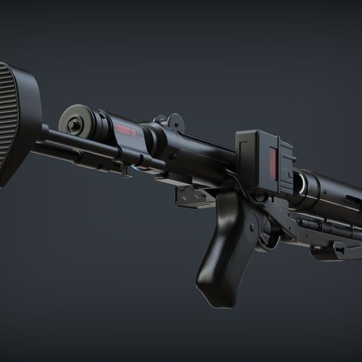 DEATH TROOPER BLASTECH E-11D RIFLE 1:1 scale・ STL File for ・Cults