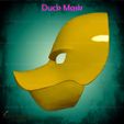 3.jpg Duck Mask Cosplay Halloween - Fan Art 3D print model