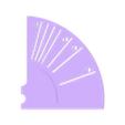 ExploderMastRotationAngles.stl A-Cat AD3 Exploder mast rotation marking template