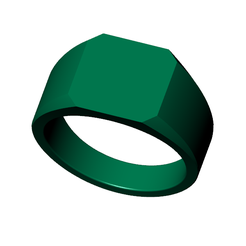 01-1.png STL file Plain gold ring・3D printing design to download