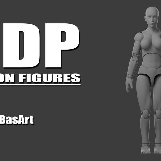3D file 3DP Action Figures - Dalaga BasArt 🦸 ・3D printing design to ...