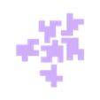 1 cube.stl 5 different tricky cubes